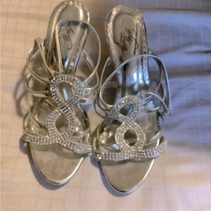 Sparkle shoes lady luxe heels